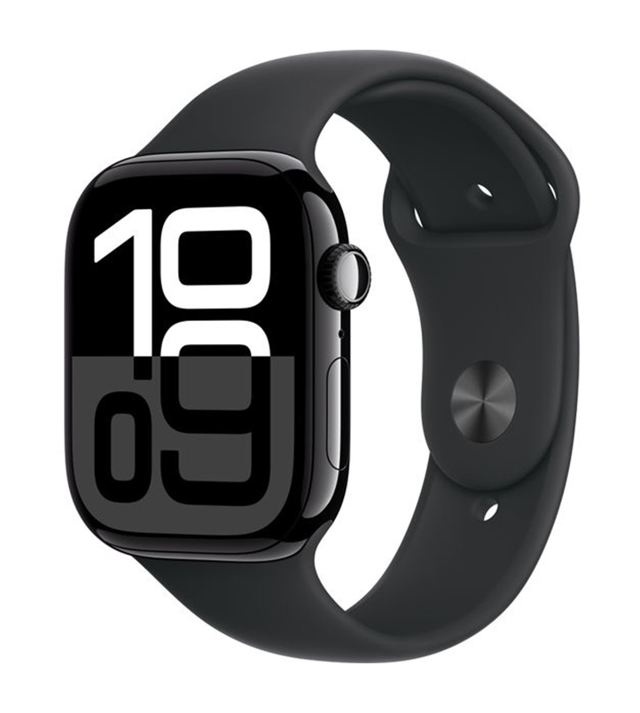 Apple Watch Series 10 GPS 42 Jet Black Sport Band Black